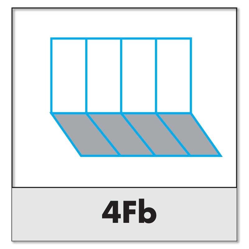 Rajah Double Parallel + Cross Fold