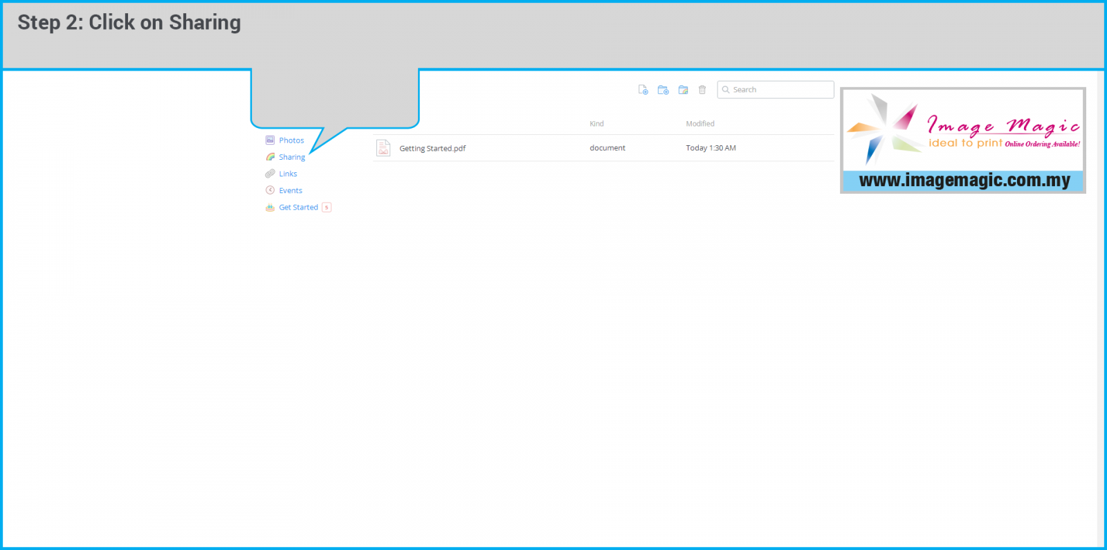 Step-2-Click-Sharing