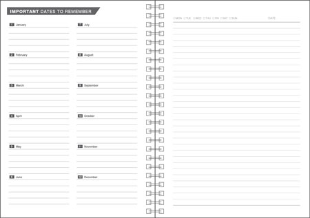16 diary planner + 64 - Content17 16 diary planner + 64 - Content17