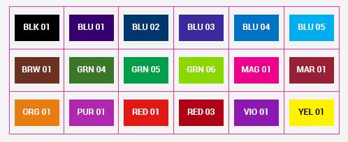 Persediaan pemisahan warna spot untuk artwork buku resit