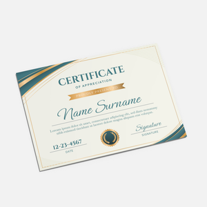 Certificate Design 1