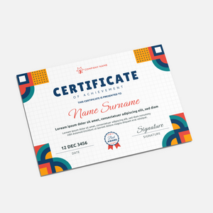 Certificate Design 2