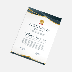 Certificate Design 4