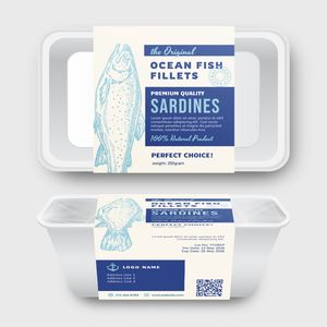 Sardine Packaging Sleeve