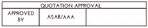 Quotation Approval chop