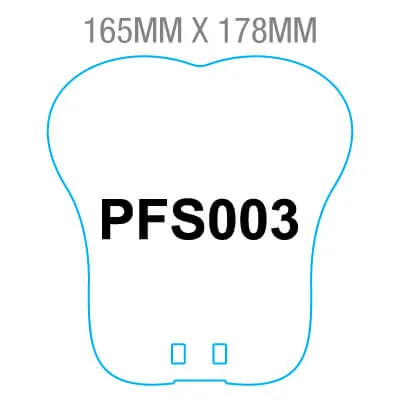 PFS003 Hand Fan Kecil 178mm x 165mm Model hand fan kecil PFS003 178mm x 165mm