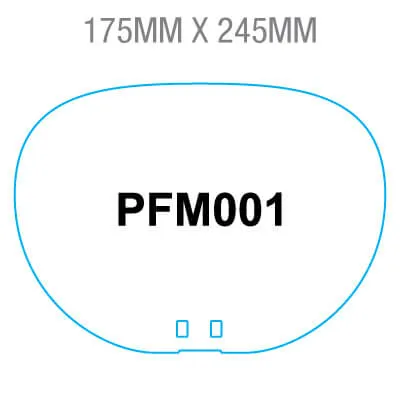 PFM001 Hand Fan Medium 178mm x 245mm Model hand fan medium PFM001 178mm x 245mm