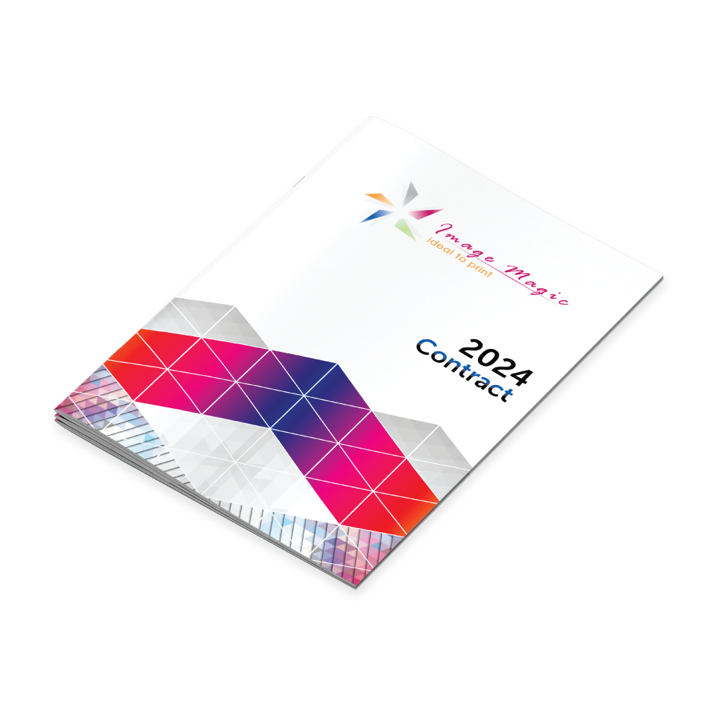 Contract booklet printing Malaysia Conqueror paper