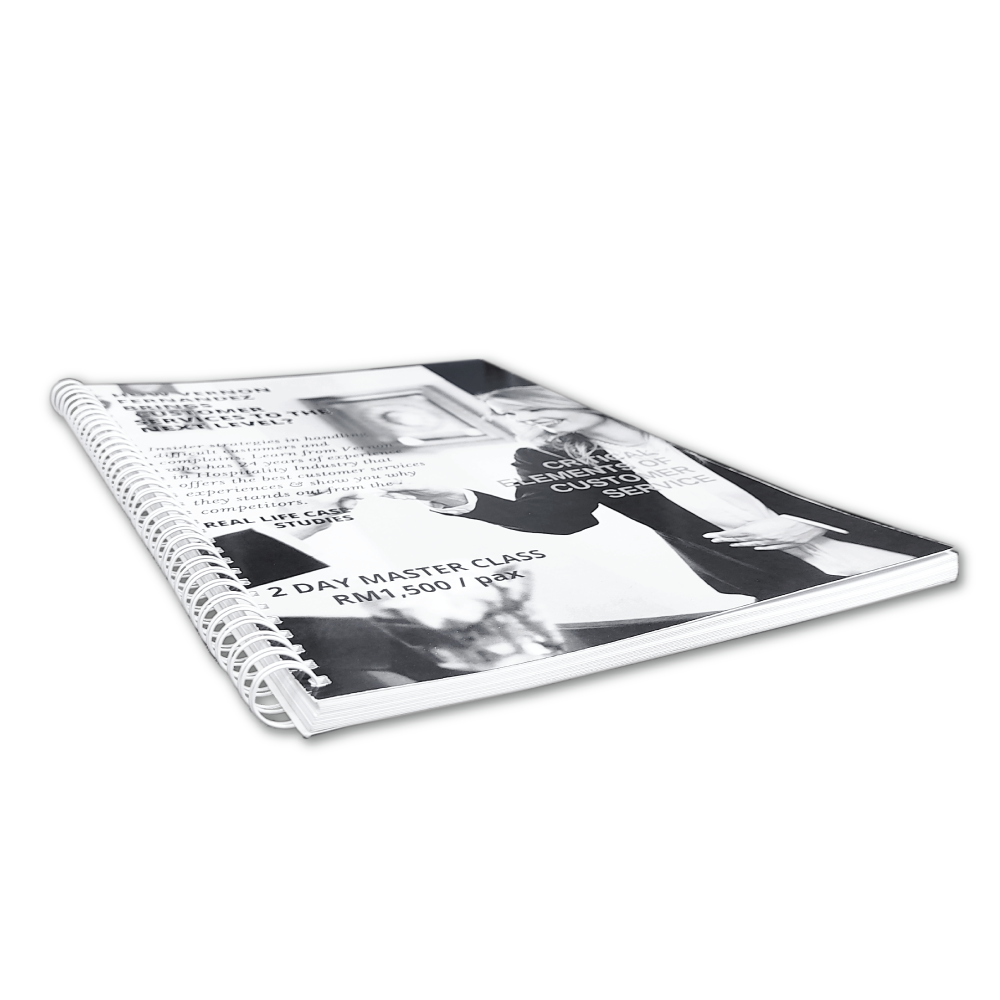 A4 A5 wire binding printing Malaysia double loop binding