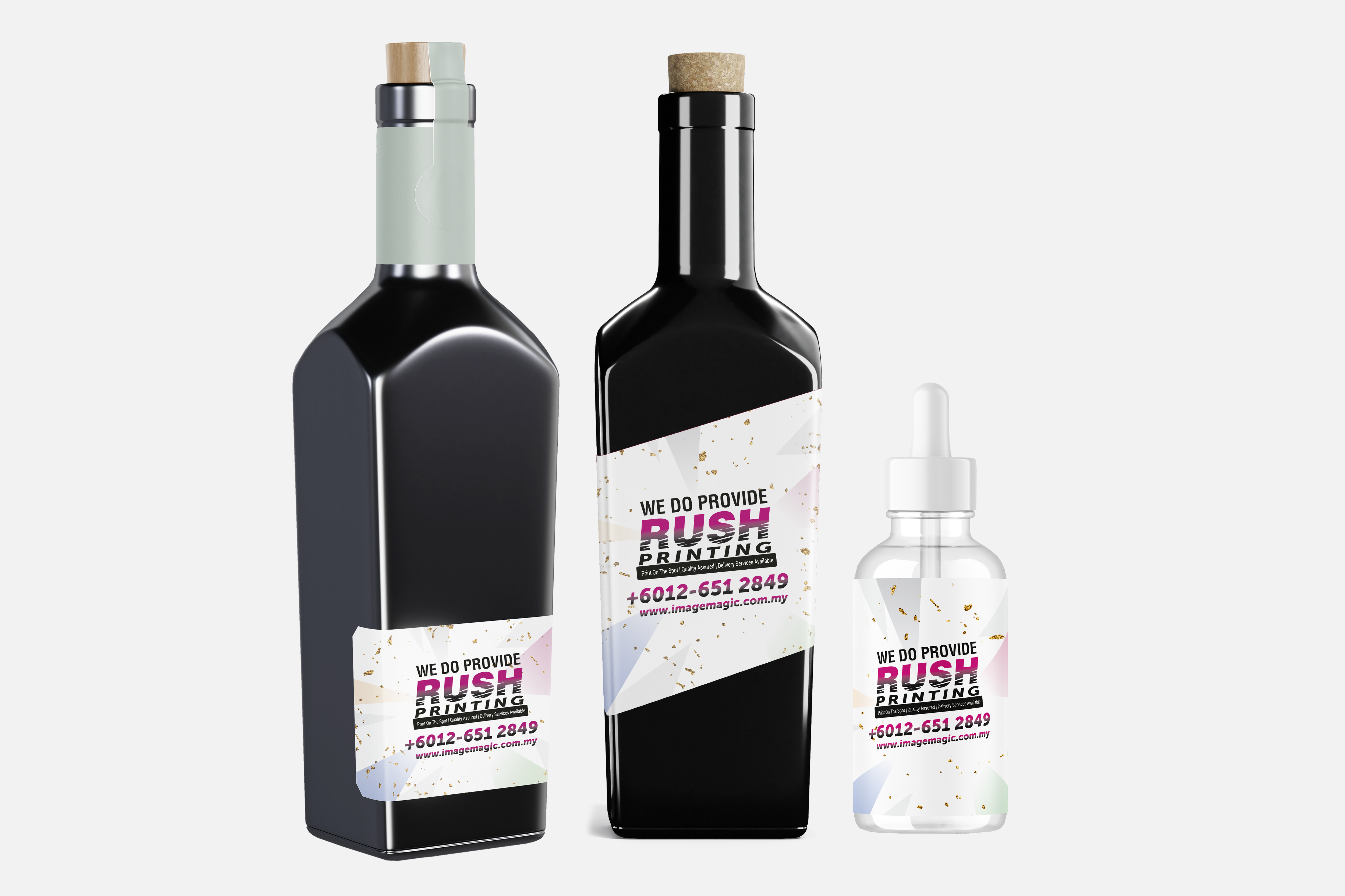 金色闪粉贴纸 马来西亚