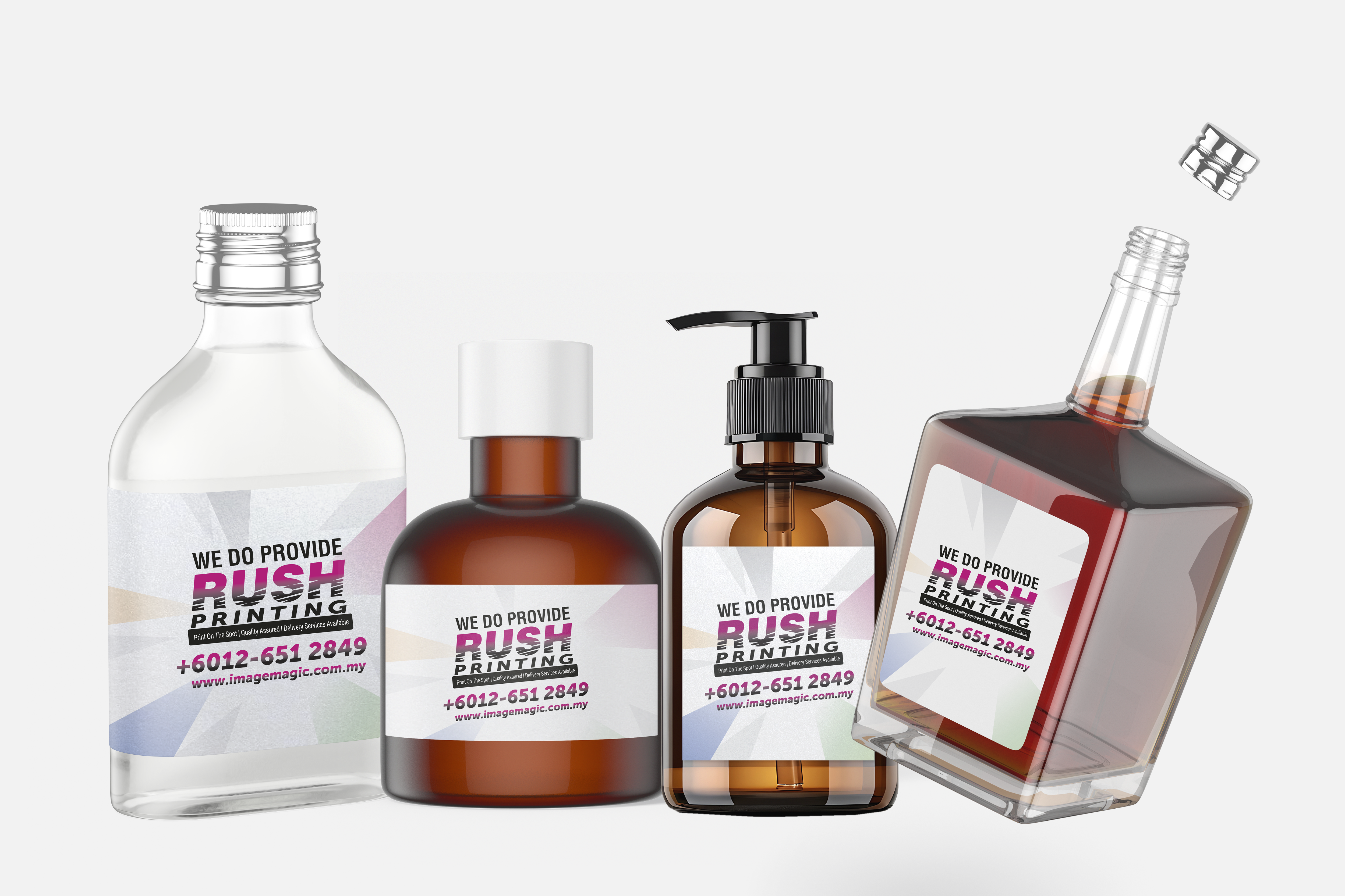 Sticker Ice White pearlescent Malaysia