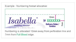 Format numbering untuk buku bil Format numbering untuk buku bil