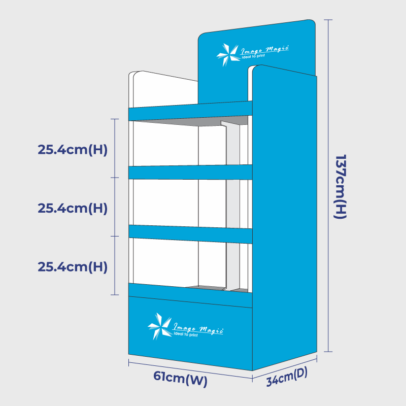 POP M4 Extra Large POP Display Stand