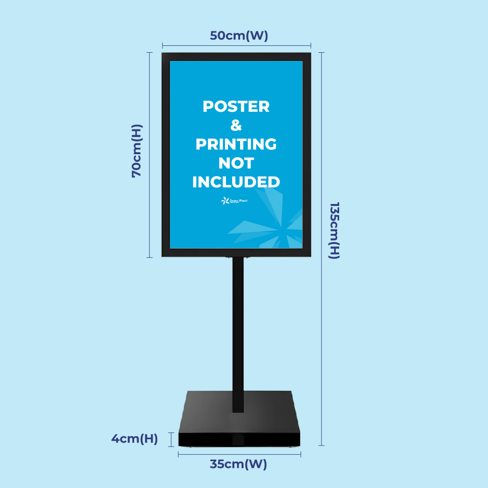 Poster Standee Display Stand Malaysia