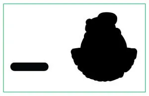 Spot UV PDF Page 2 - UV Mask Solid black vector mask for Spot UV areas