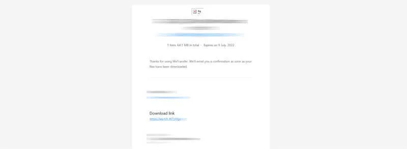 Wetransfer 文件给我们 Wetransfer 文件给我们