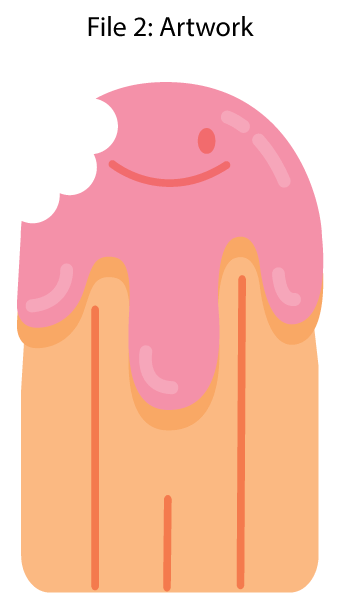 Step 2: Artwork only Step 2: Artwork only