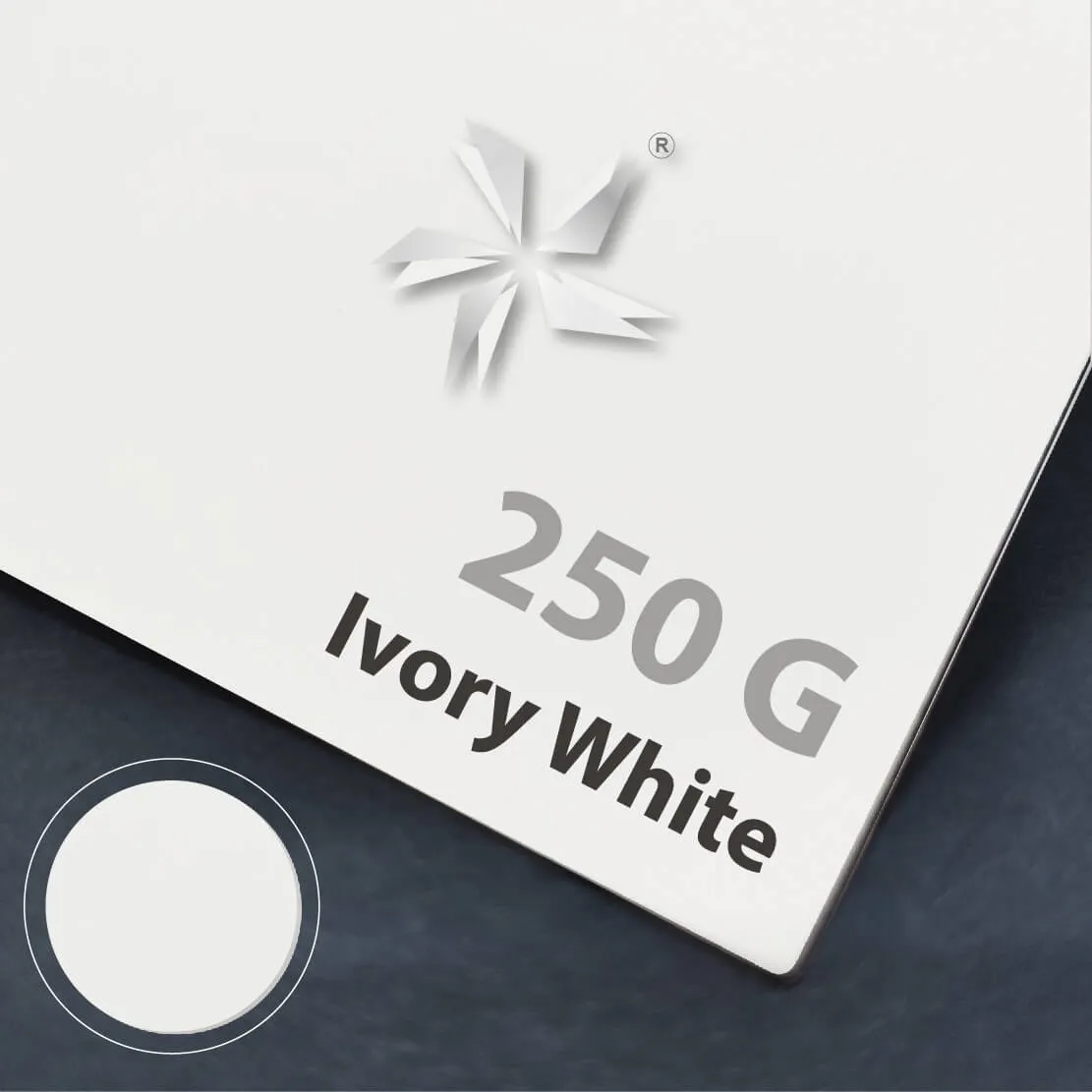 Ivory White 250gsm Ivory White 250gsm非涂布卡纸