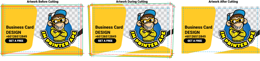 Illustration of Bleeding and Cutting Illustration of Bleeding and Cutting