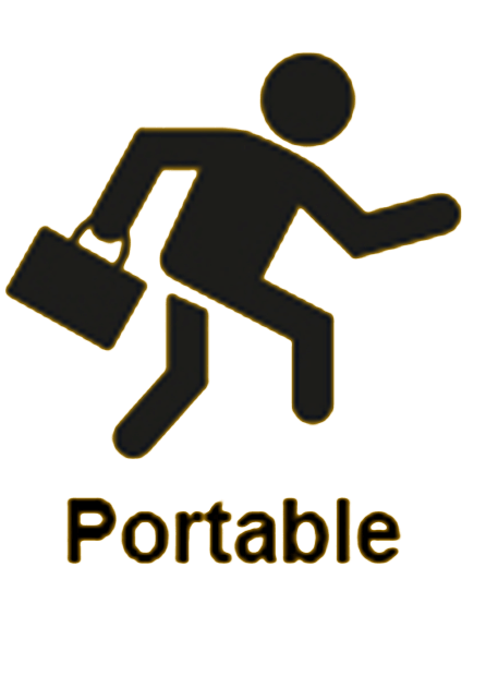 Portable Canvas Tote Bag