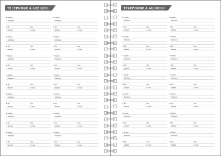 16 diary planner + 64 - Content16 16 diary planner + 64 - Content16
