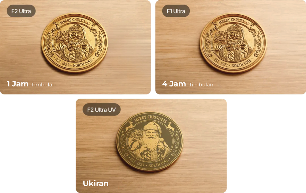 3D Embossing Comparison