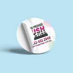 Round Sticker Printing Malaysia – Circle Sticker Labels