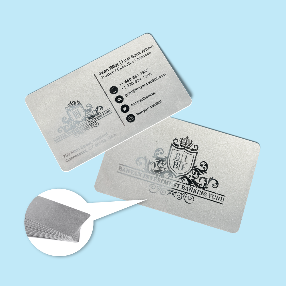 Silver Background Membership Card – Express Plastic Card Printing