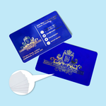 Custom PVC Loyalty Card Printing Malaysia – Blue Membership Card