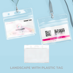 Name Tag with Lanyard for Seminar and Conference