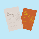 Wedding Invitation Printing Options – Premium Paper and White Ink